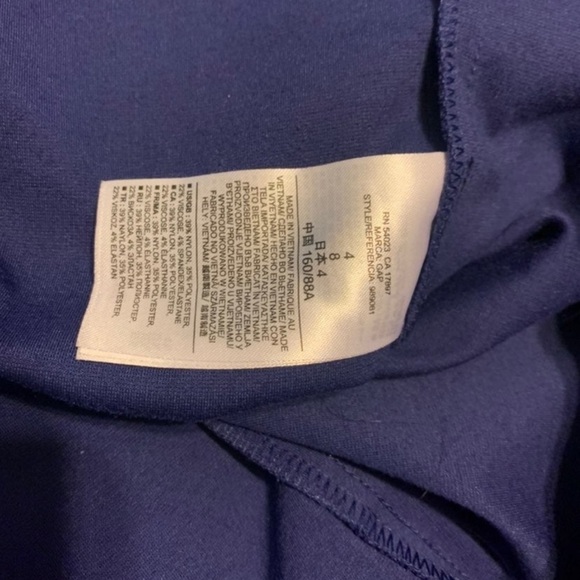 Gap Blue Fit & Flare Dress - Picture 3 of 5